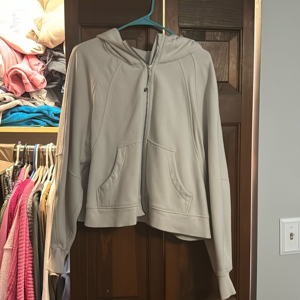 lululemon full zip scuba